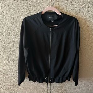 Banana Republic Black Bomber Jacket